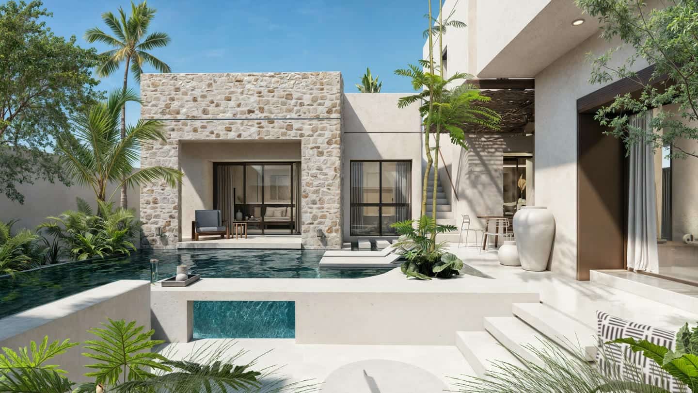 MODERN TROPICAL 3 BEDROOM VILLA FOR SALE LEASEHOLD IN ULUWATU BE-1809 